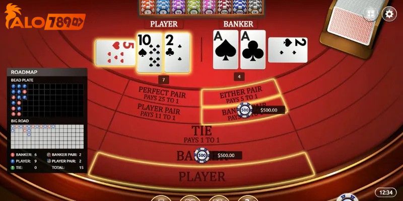 Baccarat là trò chơi hấp dẫn bạn nên chơi ngay tại ALO789